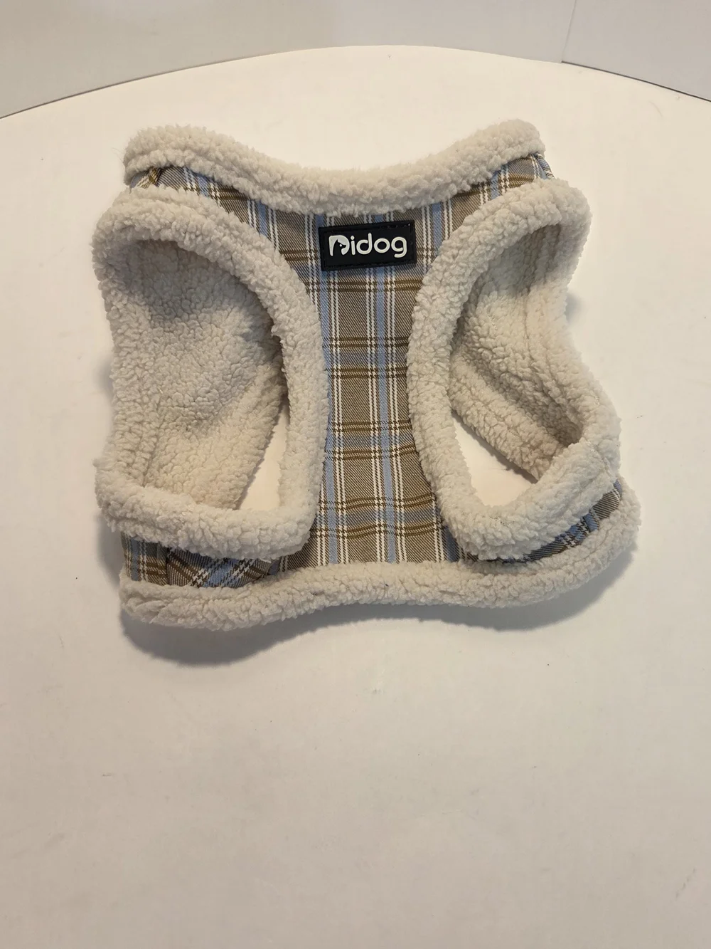 Dog Clothing Bundle SimplyDog Ruff’n Tough Hoodie & iDog Plaid Harness Vest 0366